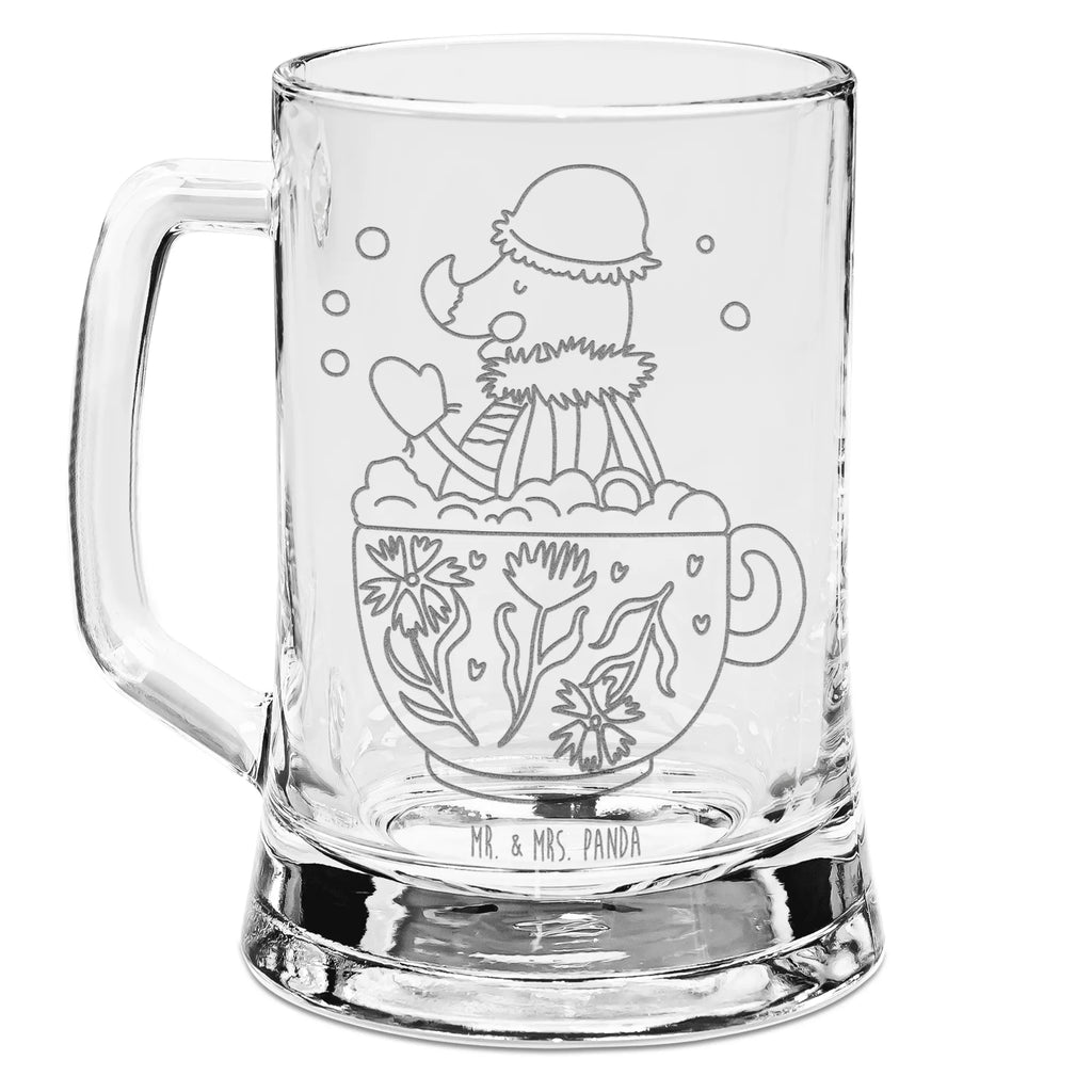 Grawerowany Kufel Piwa Ćma kąpiel pianowa Motywy zwierzęce, dobra energia, zabawne powiedzonka, zwierzęta