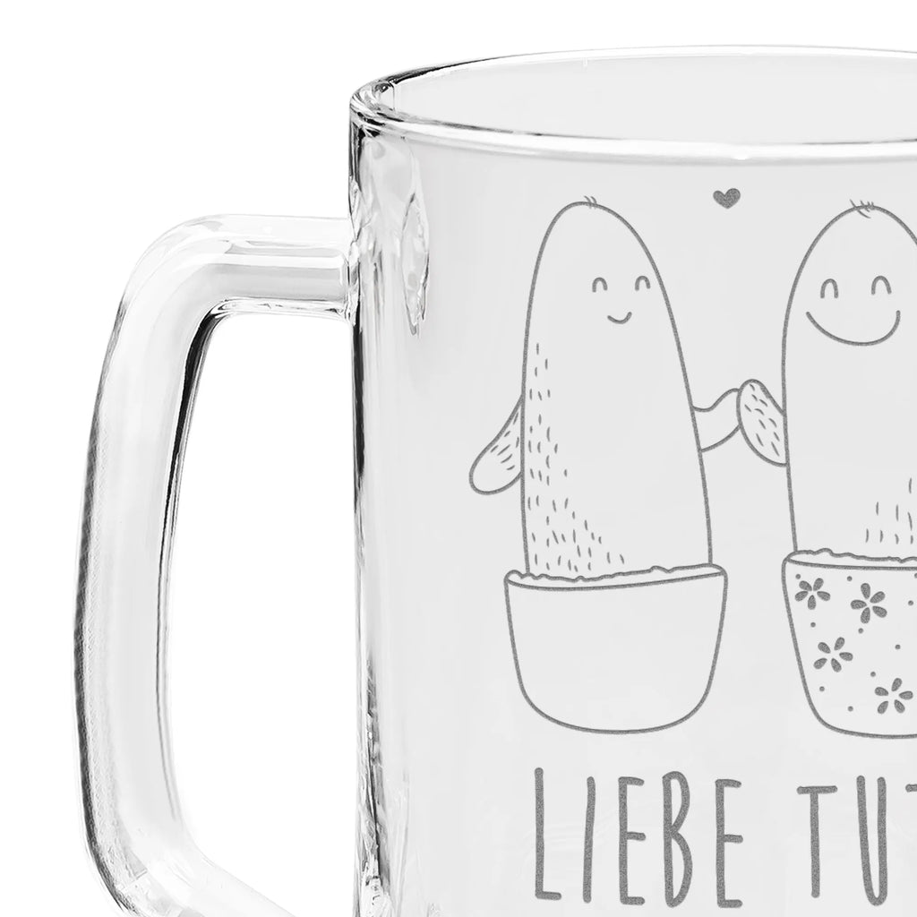 Grawerowany Kufel Piwa kaktus Miłość Kaktus, Kaktusy