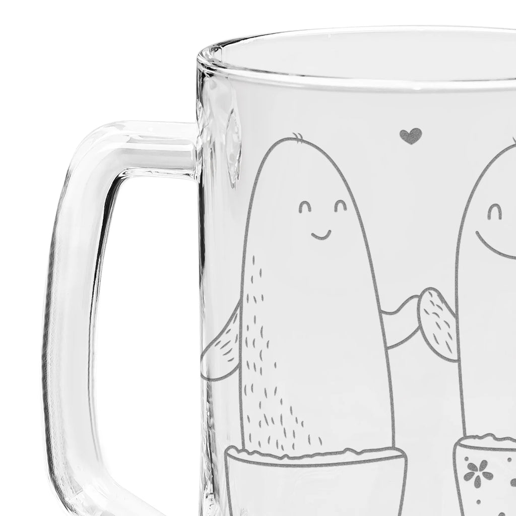 Grawerowany Kufel Piwa kaktus Miłość Kaktus, Kaktusy