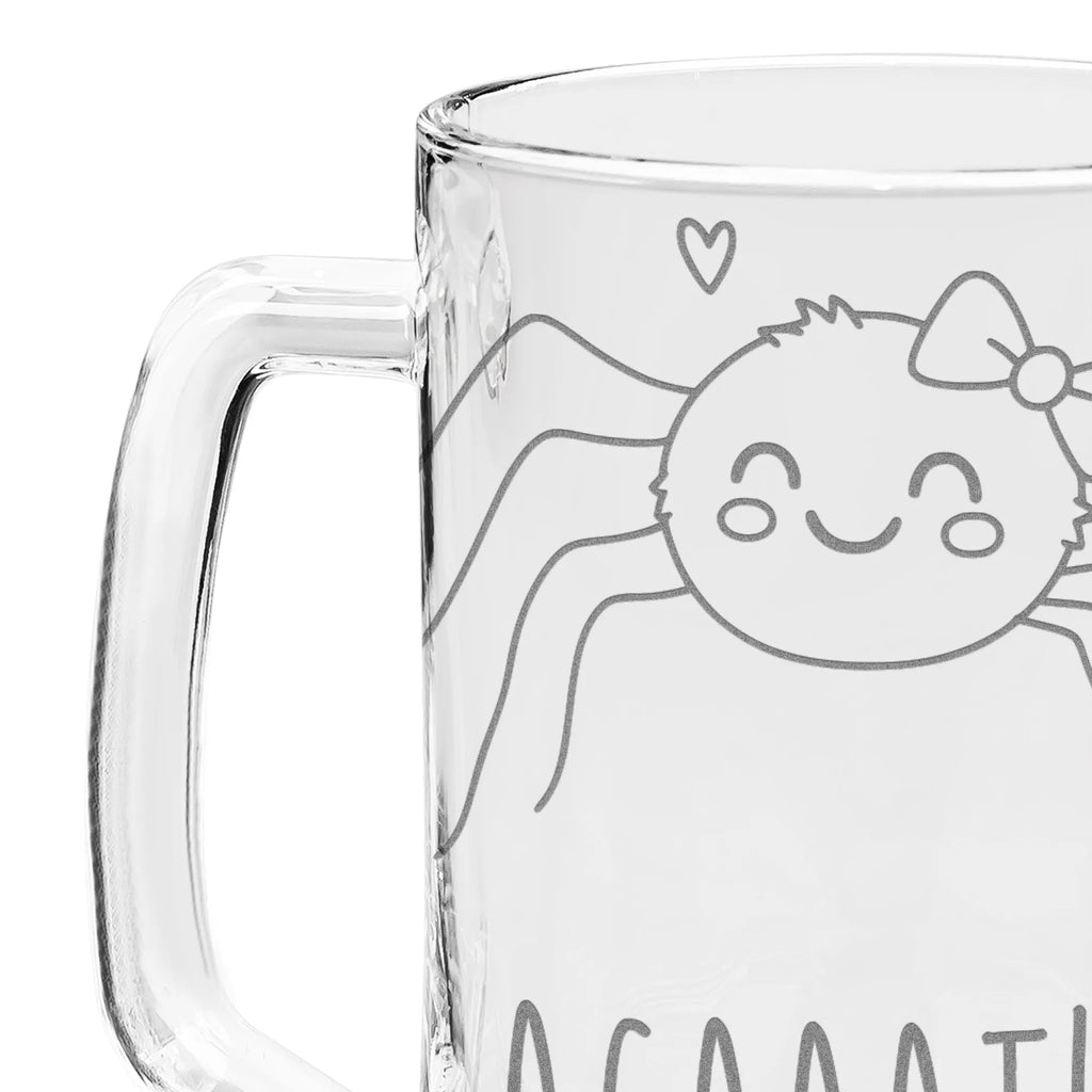 Engraved Beer Mug Spider Agathe Joy Spider Agathe, Spider, Agathe, Videos, Merchandise