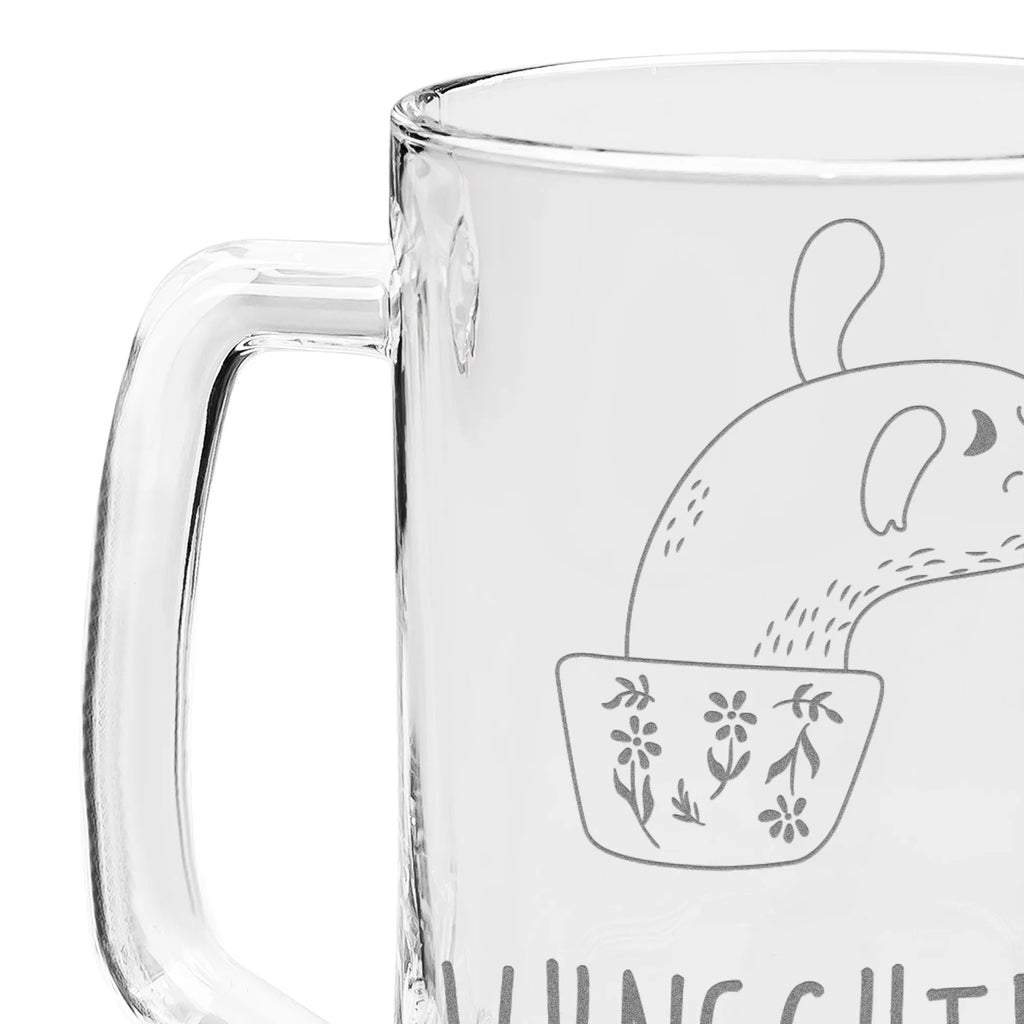 Personalizowany kufel do piwa z grawerem kaktus Mama Kaktus, Kaktusy