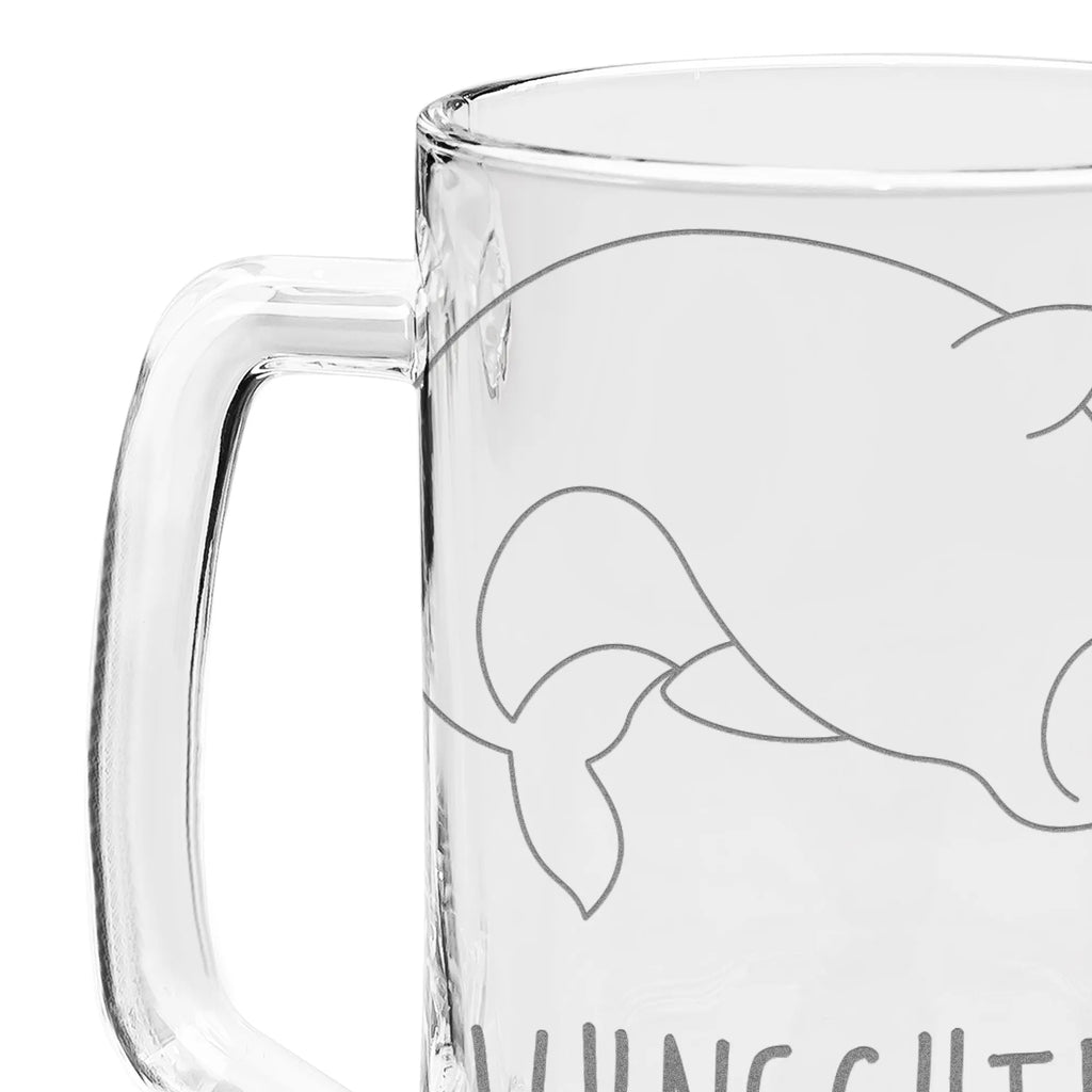 Personalized Engraved Beer Mug Narwhal Seafood, aquatic animals, ocean, sea, fish, shells, corals, reef, whale, narwhal, sea urchin, lobster, platypus, turtle, manatee, crocodile, orca, shrimp, gifts for seafood lovers, water world, underwater animals, underwater world, vacation, deep sea, seafood fans, gift ideas, seafood decoration, seafood posters, nursery, Narwhal, cleaning up, bachelorette, cleaning, housewife