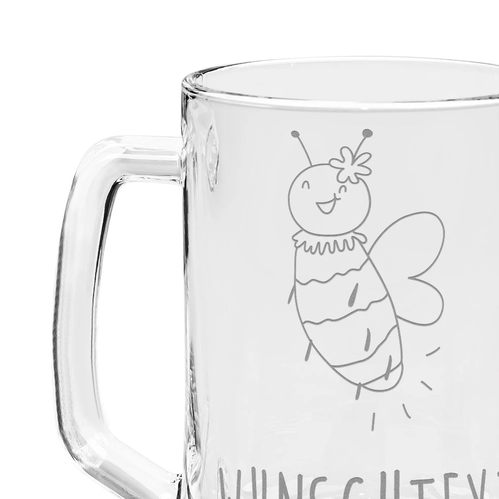 Personalizowany kufel do piwa z grawerem pszczoła kwiat Biedronka, Os, Trzmiel