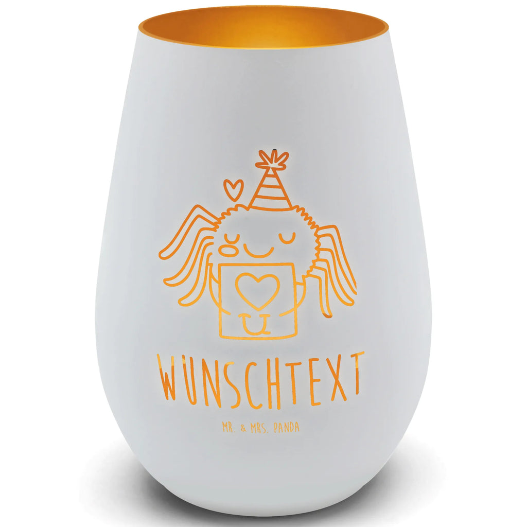 Złoty świecznik spersonalizowany Pająk Agata list Pająk Agathe, Pająk, Agathe, Filmy, Towary