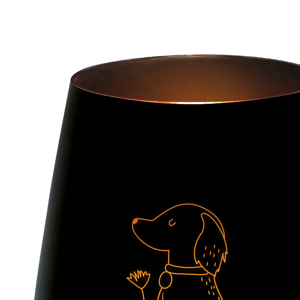 Gold Windlicht Hund Blume Windlicht, Teelicht, Graviertes Windlicht, Windlicht Gravur, Kerze, Windlicht aus Glas, Teelicht aus Glas, Hund, Hundemotiv, Haustier, Hunderasse, Tierliebhaber, Hundebesitzer, Sprüche, Hunde, Frauchen, Hundeliebe