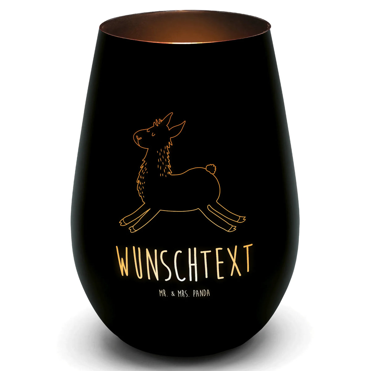 Gold Personalized Lantern lama Jump Llama, llama, alpaca, trendy animal, exam, happy, llamas, luck, Lama, good morning, happy day, girlfriend, new start, heartache, graduation, favourite day, start