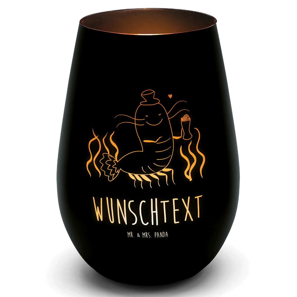 Gold Personalized Lantern lobster Wheat