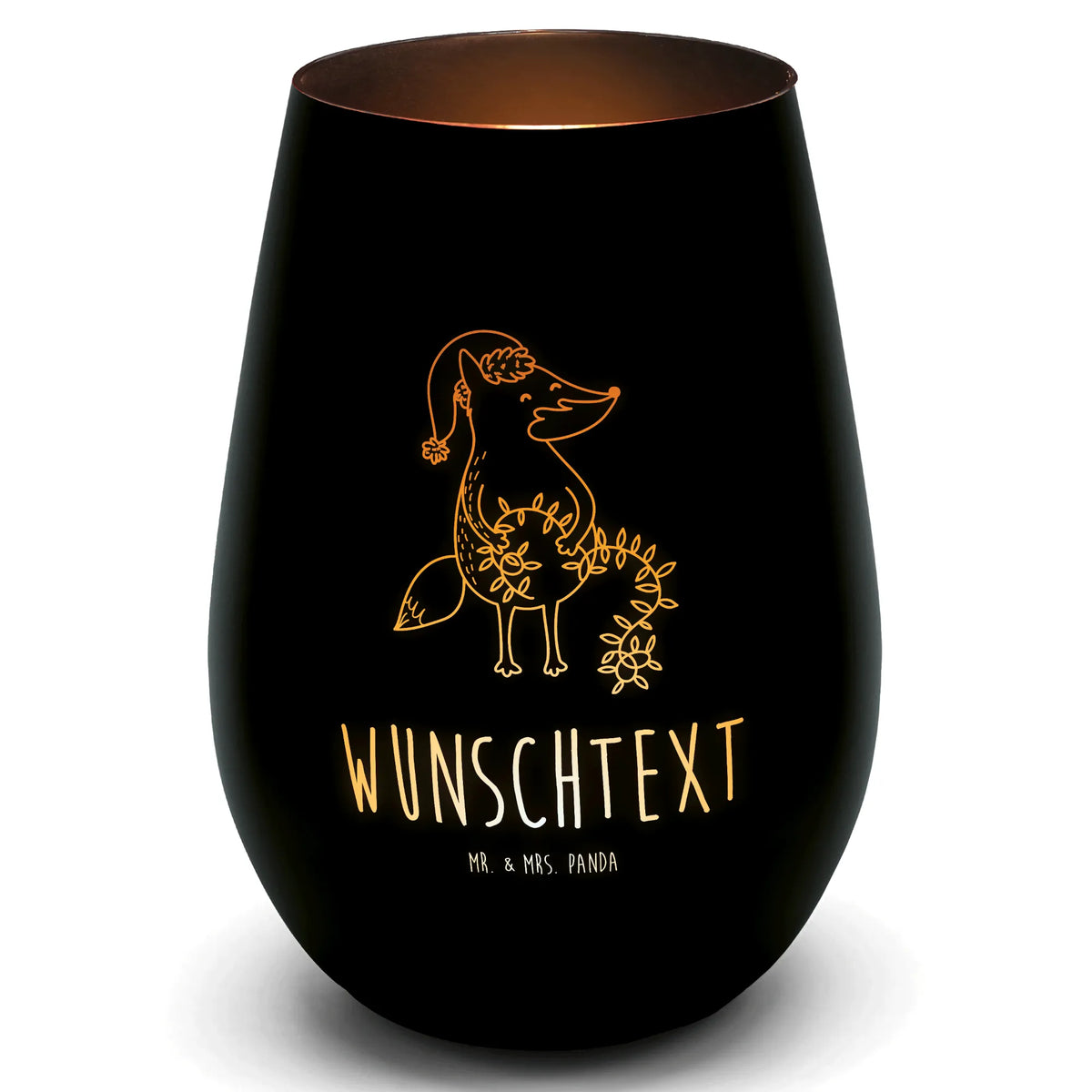 Gold Personalized Lantern Fox Christmas Christmas time, snow, Christmas Eve, Foxes, Gift Christmas, Saying beautiful, Santa Claus