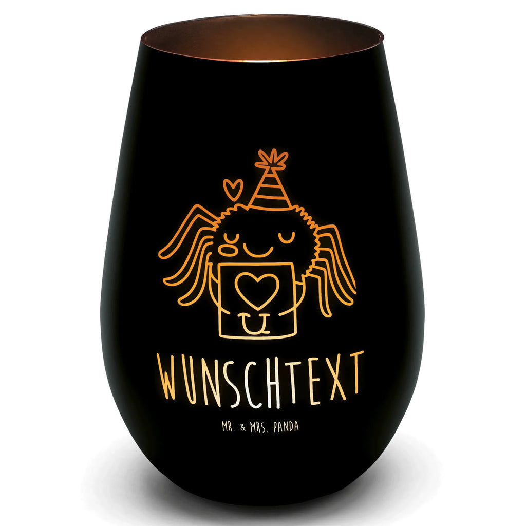 Złoty świecznik spersonalizowany Pająk Agata list Pająk Agathe, Pająk, Agathe, Filmy, Towary