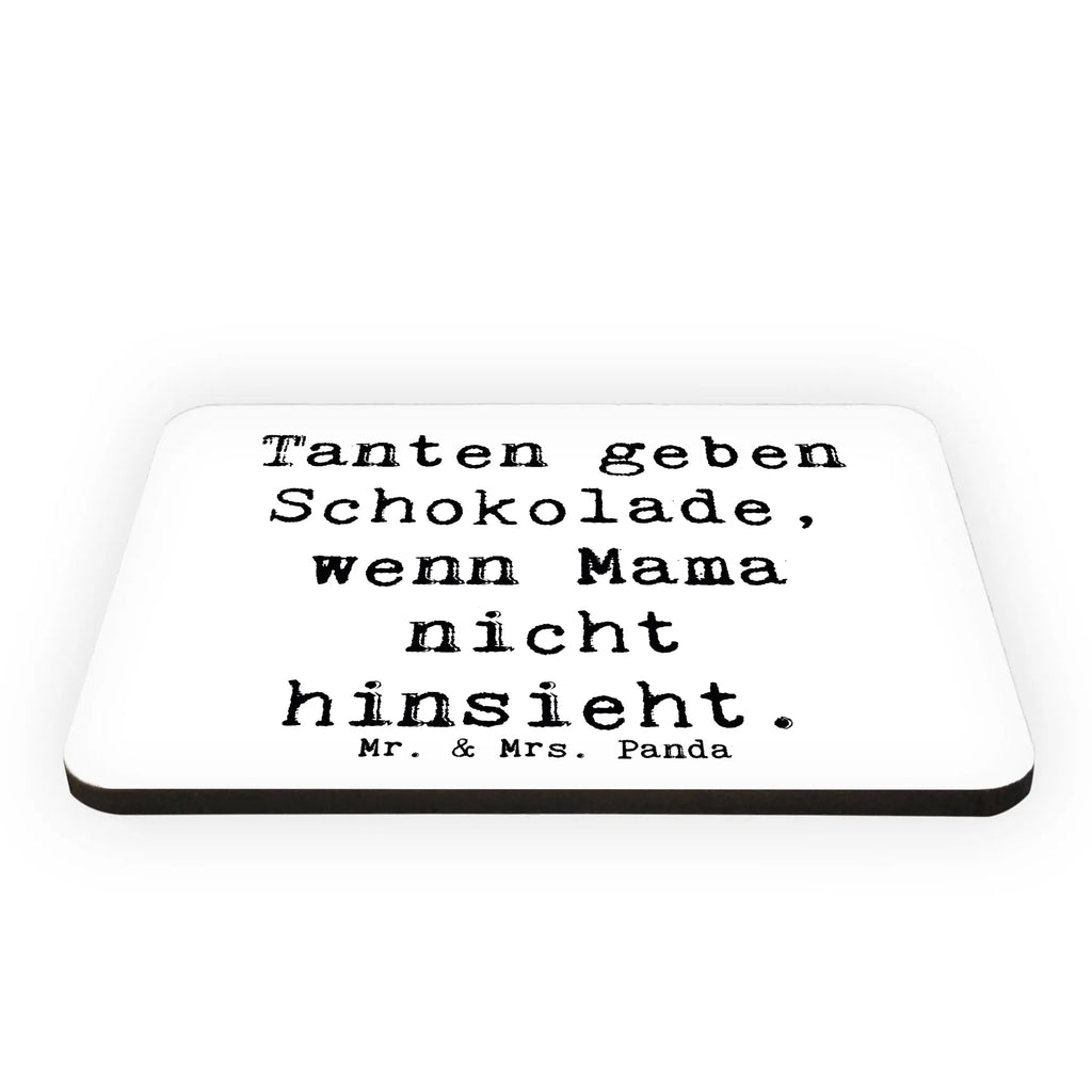 Magnet Spruch Tanten geben Schokolade, wenn Mama nicht hinsieht. Whiteboard Magnet, Kühlschrank Dekoration, Souvenir Magnet, Kühlschrankmagnet, Pinnwandmagnet, Motivmagnete, Dekomagnet, Notiz Magnet, Familie, Vatertag, Muttertag, Bruder, Schwester, Mama, Papa, Oma, Opa