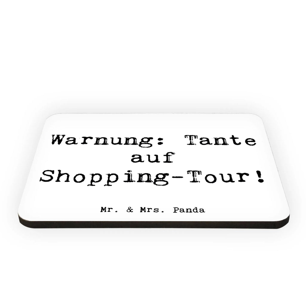 Magnet Saying Warnung: Tante auf Shopping-Tour! Kühlschrankmagnet, Pinnwandmagnet, Souvenir Magnet, Motivmagnete, Dekomagnet, Whiteboard Magnet, Notiz Magnet, Kühlschrank Dekoration, Familie, Vatertag, Muttertag, Bruder, Schwester, Mama, Papa, Oma, Opa