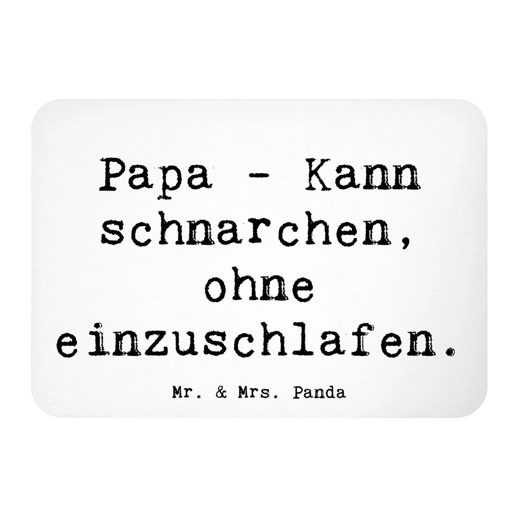 Magnet Saying Papa - Kann schnarchen, ohne einzuschlafen. Kühlschrankmagnet, Pinnwandmagnet, Souvenir Magnet, Motivmagnete, Dekomagnet, Whiteboard Magnet, Notiz Magnet, Kühlschrank Dekoration, Familie, Vatertag, Muttertag, Bruder, Schwester, Mama, Papa, Oma, Opa