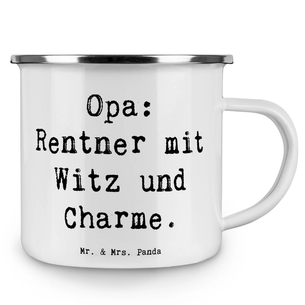 Camping Emaille Tasse Spruch Opa Rentner Tasse Emaille, Campingbecher, reisetasse, Reisebecher, Teebecher, blechbecher, Blechtasse, metallbecher, Kaffeetasse, emaillebecher, becher emaille, Emailletasse, Trinkbecher, Metalltasse, Becher, wanderbecher, Tasse, Teetasse, wandertasse, Pott, Emaille Tasse, Campingtasse, Kaffeebecher, Emaille Becher, Muttertag, Vatertag, Mama, Papa, Oma, Opa, Familie, Schwester, Bruder