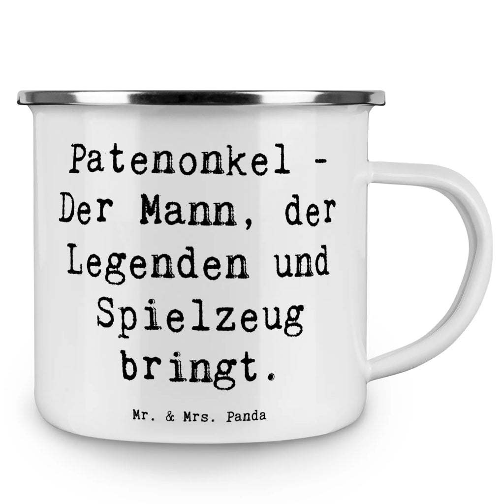 Camping Emaille Tasse Spruch Patenonkel Geschenk Campingtasse, Blechtasse, becher emaille, Kaffeetasse, Trinkbecher, wandertasse, emaillebecher, wanderbecher, reisetasse, Teebecher, Campingbecher, Emaille Becher, Kaffeebecher, Tasse, blechbecher, Emailletasse, Teetasse, Pott, Reisebecher, Becher, metallbecher, Metalltasse, Tasse Emaille, Emaille Tasse, Muttertag, Vatertag, Mama, Papa, Oma, Opa, Familie, Schwester, Bruder