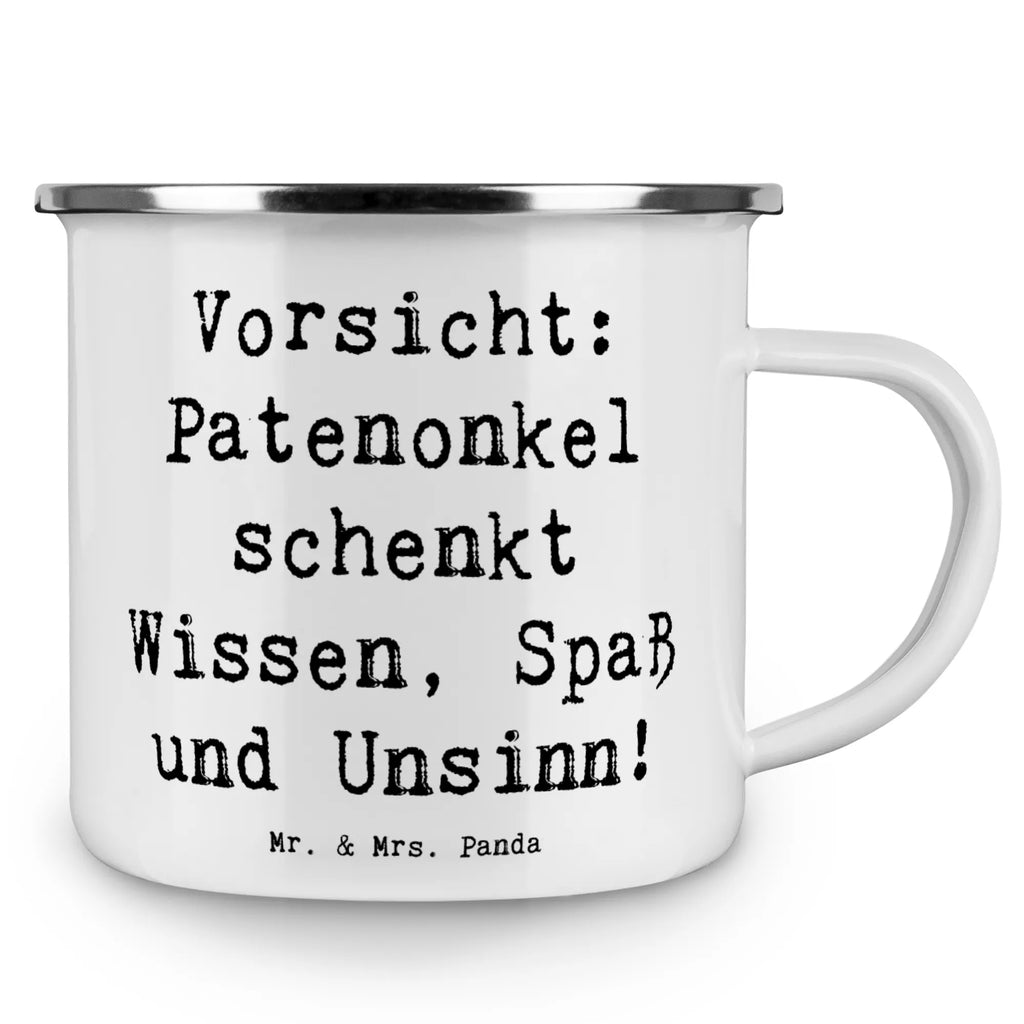 Camping Emaille Tasse Spruch Patenonkel Wissen Spaß Tasse Emaille, Reisebecher, Becher, Emaille Becher, Teebecher, metallbecher, Kaffeebecher, Tasse, Trinkbecher, Emaille Tasse, Teetasse, reisetasse, Blechtasse, Campingtasse, Metalltasse, emaillebecher, wanderbecher, blechbecher, becher emaille, wandertasse, Campingbecher, Kaffeetasse, Emailletasse, Pott, Muttertag, Vatertag, Mama, Papa, Oma, Opa, Familie, Schwester, Bruder