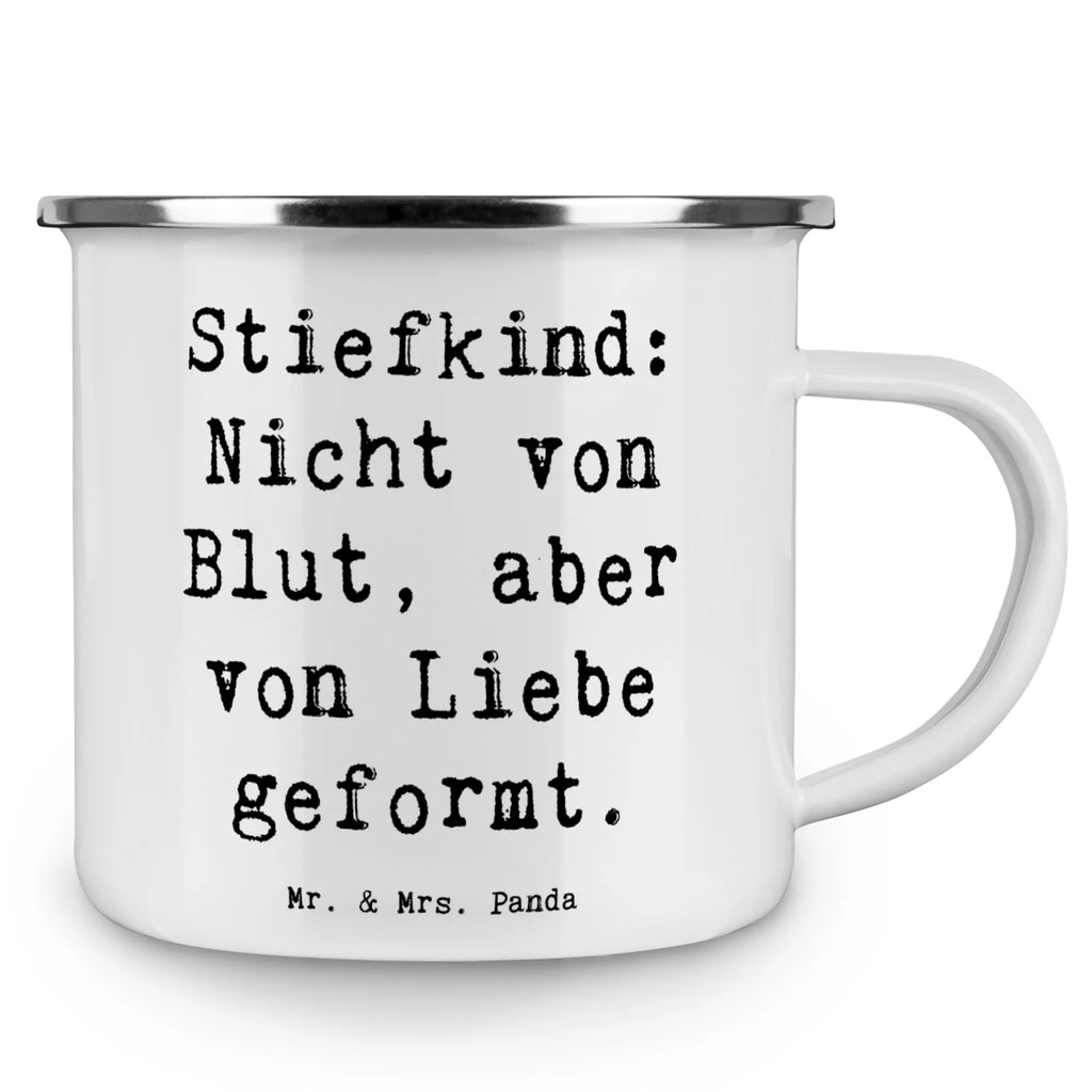 Kempingowy kubek emaliowany Przysłowie Stiefkind: Nicht von Blut, aber von Liebe geformt. becher emaille, Emailletasse, Kaffeetasse, wandertasse, Emaille Tasse, Trinkbecher, Emaille Becher, emaillebecher, Kaffeebecher, Becher, wanderbecher, Tasse, blechbecher, reisetasse, Pott, metallbecher, Teebecher, Tasse Emaille, Metalltasse, Teetasse, Campingtasse, Campingbecher, Blechtasse, Reisebecher, Muttertag, Vatertag, Mama, Papa, Oma, Opa, Familie, Schwester, Bruder