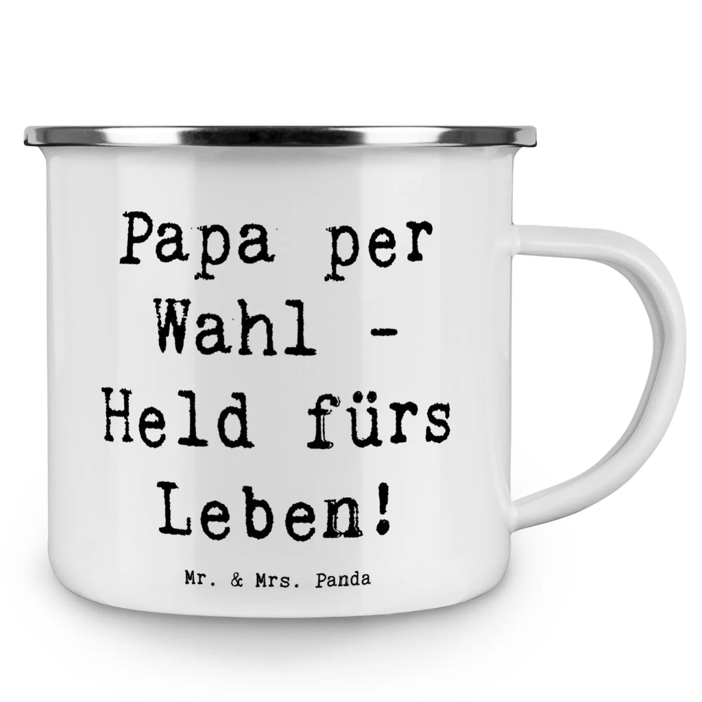 Camping Emaille Tasse Spruch Adoptivvater Held wanderbecher, reisetasse, Becher, Reisebecher, emaillebecher, wandertasse, Blechtasse, Trinkbecher, blechbecher, Metalltasse, Emaille Tasse, becher emaille, Teebecher, metallbecher, Tasse Emaille, Tasse, Campingbecher, Campingtasse, Pott, Kaffeebecher, Kaffeetasse, Teetasse, Emailletasse, Emaille Becher, Muttertag, Vatertag, Mama, Papa, Oma, Opa, Familie, Schwester, Bruder