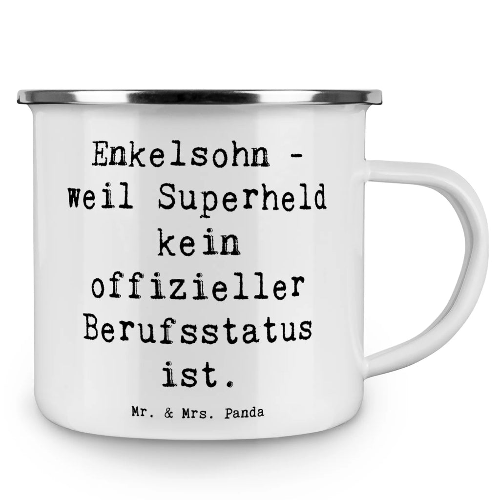 Camping Emaille Tasse Spruch Enkelsohn Held Campingtasse, Kaffeetasse, Metalltasse, Emaille Becher, Kaffeebecher, Emailletasse, Tasse, reisetasse, wandertasse, emaillebecher, wanderbecher, Trinkbecher, Tasse Emaille, blechbecher, Campingbecher, Becher, metallbecher, Teebecher, Reisebecher, becher emaille, Blechtasse, Pott, Teetasse, Emaille Tasse, Muttertag, Vatertag, Mama, Papa, Oma, Opa, Familie, Schwester, Bruder