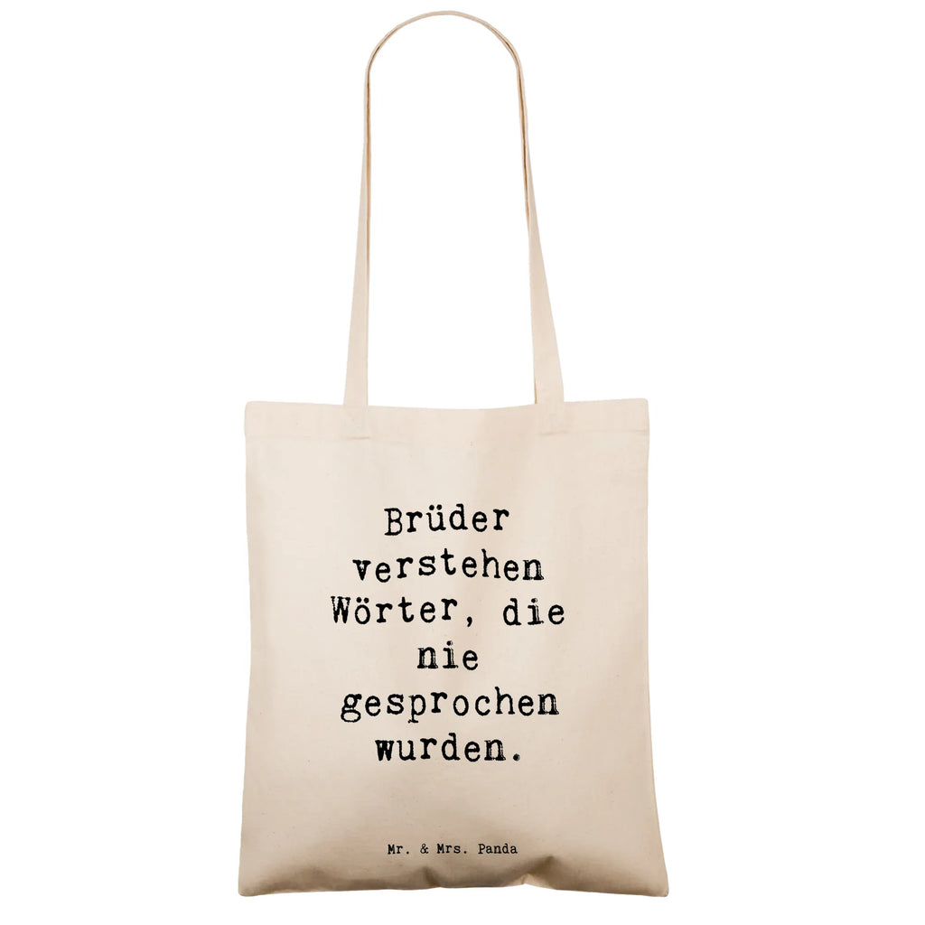Tragetasche Spruch Bruderverständnis Beuteltasche, Beutel, Einkaufstasche, Jutebeutel, Stoffbeutel, Tasche, Shopper, Umhängetasche, Strandtasche, Schultertasche, Stofftasche, Tragetasche, Badetasche, Jutetasche, Einkaufstüte, Laptoptasche, Familie, Vatertag, Muttertag, Bruder, Schwester, Mama, Papa, Oma, Opa