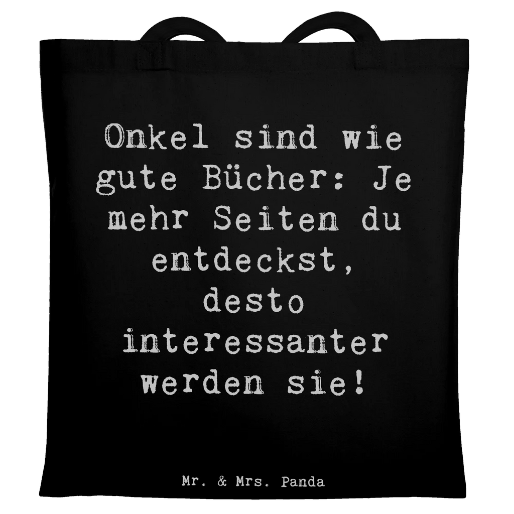 Tragetasche Spruch Onkel Bücher Beuteltasche, Beutel, Einkaufstasche, Jutebeutel, Stoffbeutel, Tasche, Shopper, Umhängetasche, Strandtasche, Schultertasche, Stofftasche, Tragetasche, Badetasche, Jutetasche, Einkaufstüte, Laptoptasche, Familie, Vatertag, Muttertag, Bruder, Schwester, Mama, Papa, Oma, Opa