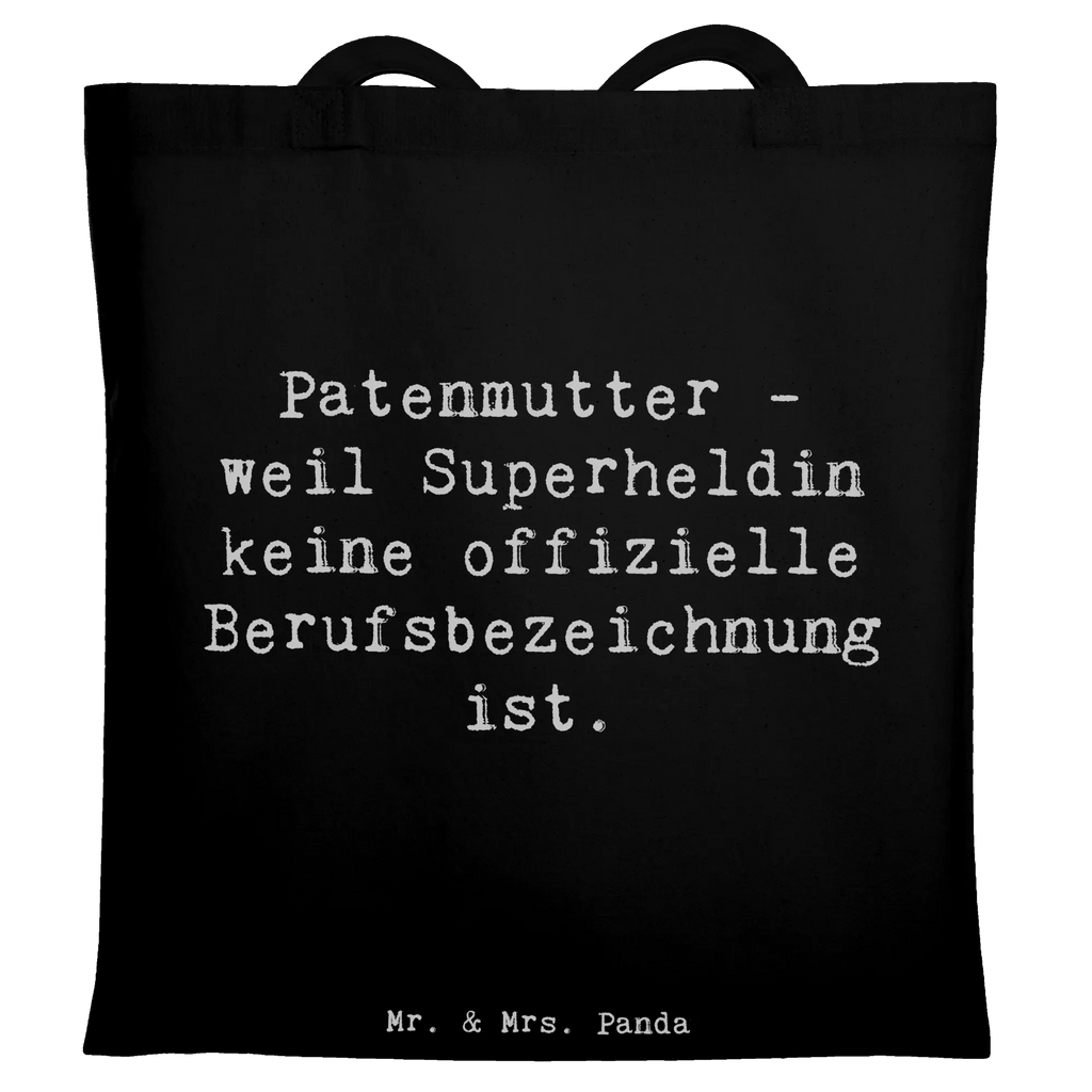 Tragetasche Spruch Patenmutter Superheldin Beuteltasche, Beutel, Einkaufstasche, Jutebeutel, Stoffbeutel, Tasche, Shopper, Umhängetasche, Strandtasche, Schultertasche, Stofftasche, Tragetasche, Badetasche, Jutetasche, Einkaufstüte, Laptoptasche, Familie, Vatertag, Muttertag, Bruder, Schwester, Mama, Papa, Oma, Opa