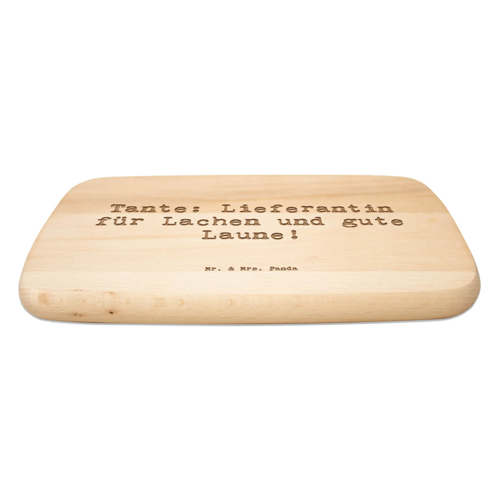 Serving board Saying Tante: Lieferantin für Lachen und gute Laune! Board, cutting board, breakfast board, Family, Father's Day, Mother's Day, brother, sister, Mom, Dad