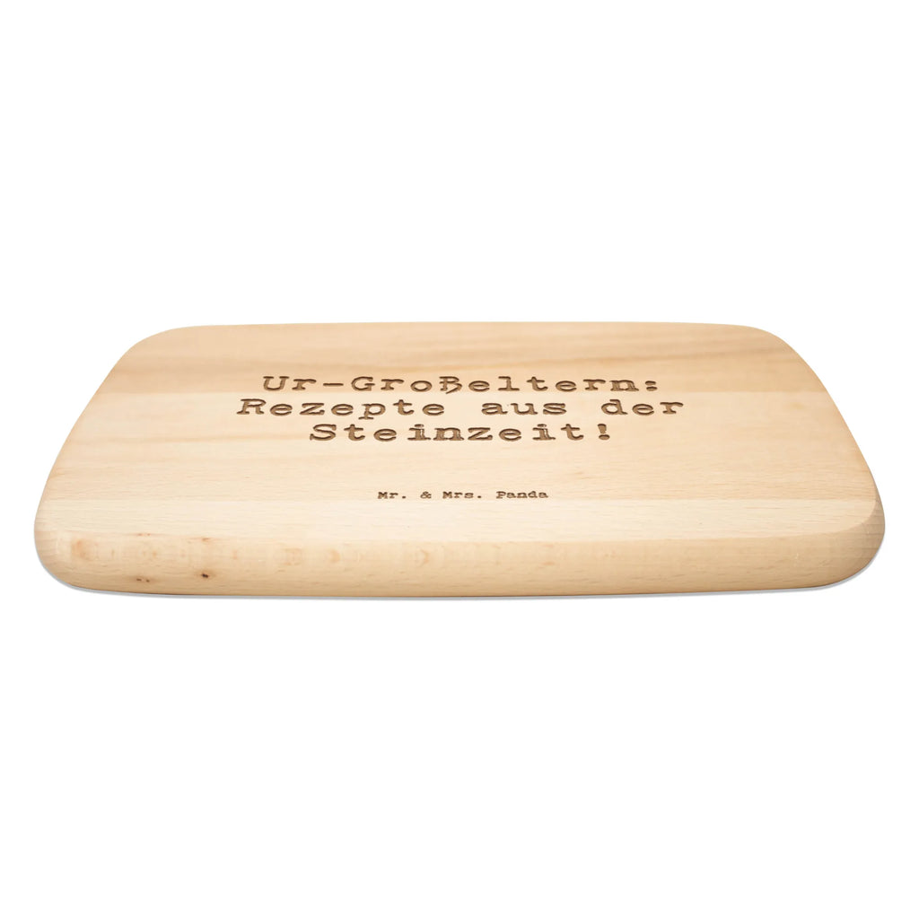 Serving board Saying Ur-Großeltern: Rezepte aus der Steinzeit! cutting board, Board, breakfast board, Family, Father's Day, Mother's Day, brother, sister, Mom, Dad