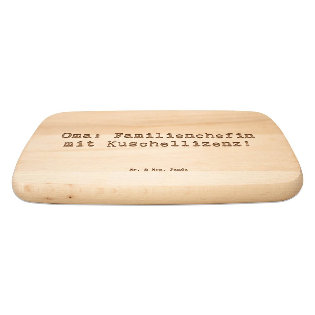 Śniadaniowa deska Przysłowie Oma: Familienchefin mit Kuschellizenz! Rodzina, Dzień Ojca, Dzień Matki, brat, siostra, mama, tata, babcia, dziadek