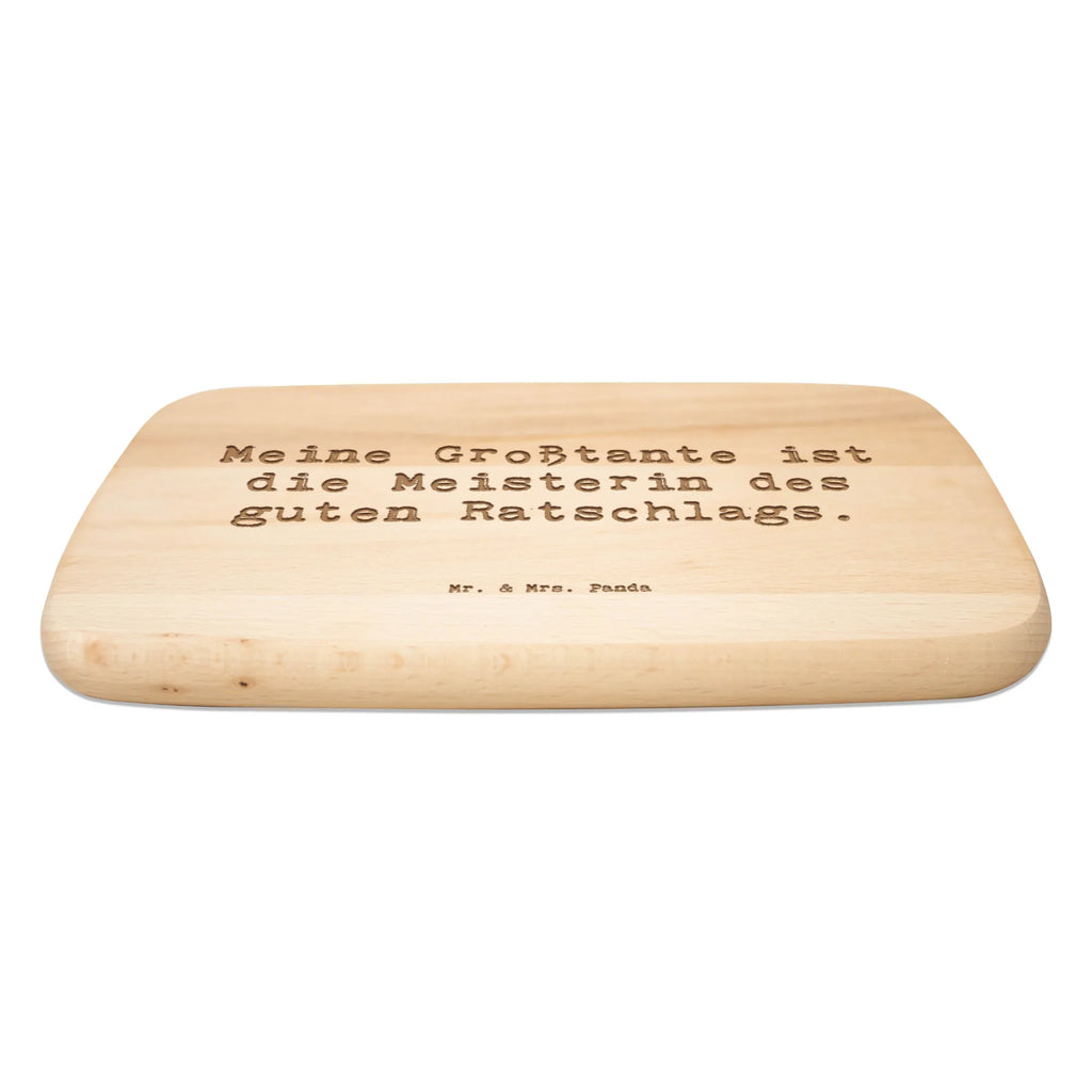 Serving board Saying Meine Großtante ist die Meisterin des guten Ratschlags. cutting board, breakfast board, Board, Family, Father's Day, Mother's Day, brother, sister, Mom, Dad