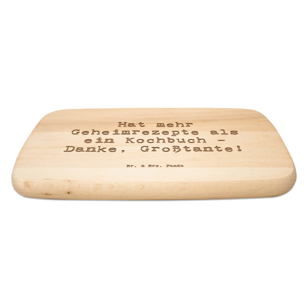 Śniadaniowa deska Przysłowie Hat mehr Geheimrezepte als ein Kochbuch - Danke, Großtante! Rodzina, Dzień Ojca, Dzień Matki, brat, siostra, mama, tata, babcia, dziadek