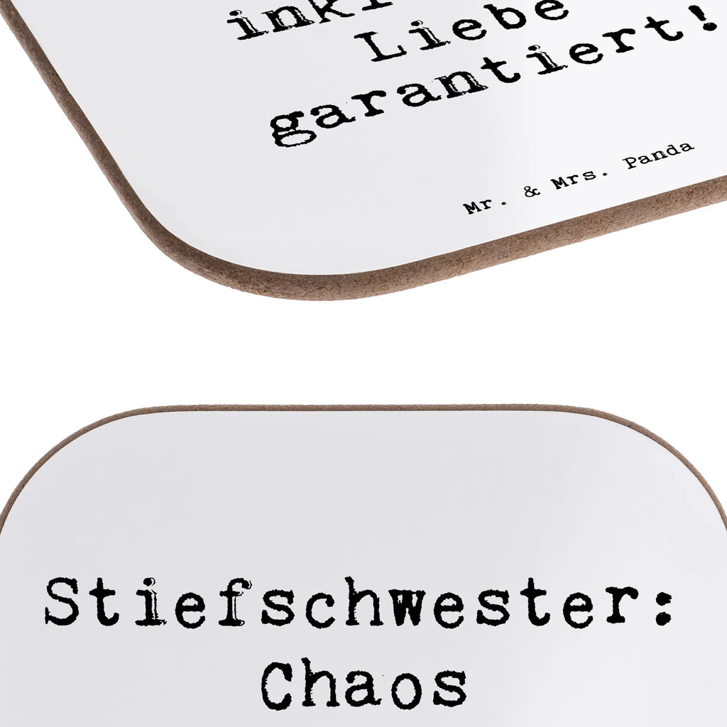 Personalised coaster Stiefschwester: Chaos inklusive, Liebe garantiert! Personalisiert Getränkeuntersetzer, Personalisierte Untersetzer, Personalisieren, Peronalisierte Untersetzer Gläser, PErsonalisierte Bierdeckel, Untersetzer mit Namen, Personalisierte Glasuntersetzer, Bedrucken, Namensaufdruck, Familie, Vatertag, Muttertag, Bruder, Schwester, Mama, Papa, Oma, Opa