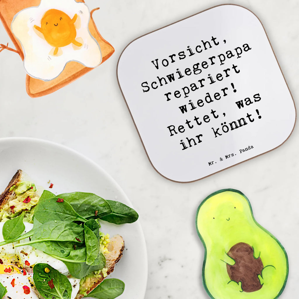 Personalisierter Untersetzer Spruch Schwiegerpapa Repariert Namensaufdruck, Bedrucken, Personalisierte Untersetzer, Untersetzer mit Namen, Personalisieren, Personalisiert Getränkeuntersetzer, Peronalisierte Untersetzer Gläser, Personalisierte Glasuntersetzer, PErsonalisierte Bierdeckel, Familie, Vatertag, Muttertag, Bruder, Schwester, Mama, Papa, Oma, Opa