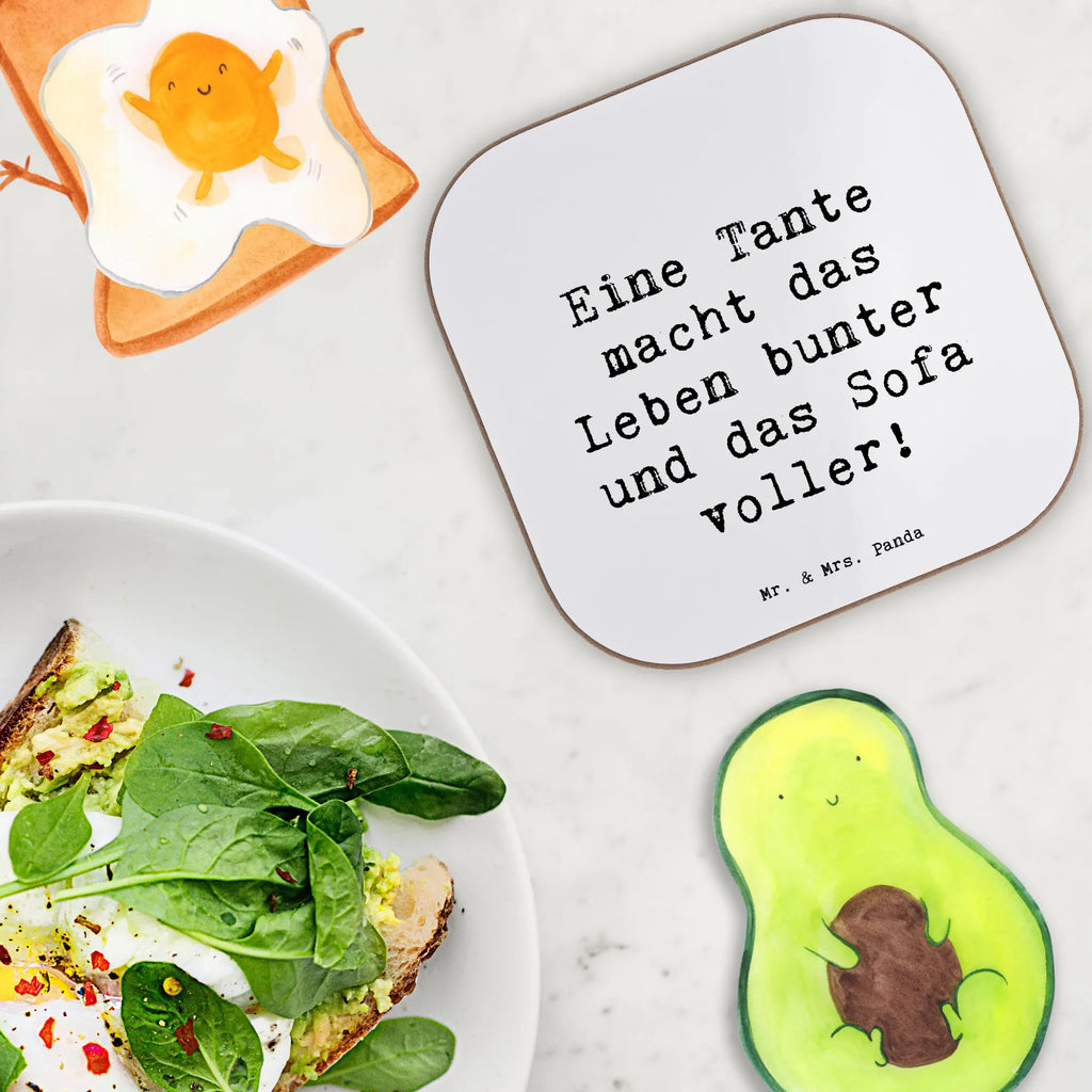 Square coaster Saying Eine Tante macht das Leben bunter und das Sofa voller! Untersetzer, Bierdeckel, Glasuntersetzer, Untersetzer Gläser, Getränkeuntersetzer, Untersetzer aus Holz, Untersetzer für Gläser, Korkuntersetzer, Untersetzer Holz, Holzuntersetzer, Tassen Untersetzer, Untersetzer Design, Familie, Vatertag, Muttertag, Bruder, Schwester, Mama, Papa, Oma, Opa