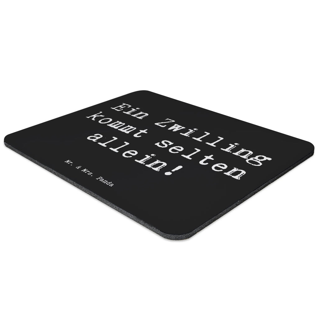Mouse mat Saying Ein Zwilling kommt selten allein! Mousepad, Computer zubehör, Büroausstattung, PC Zubehör, Arbeitszimmer, Mauspad, Einzigartiges Mauspad, Designer Mauspad, Mausunterlage, Mauspad Büro, Familie, Vatertag, Muttertag, Bruder, Schwester, Mama, Papa, Oma, Opa