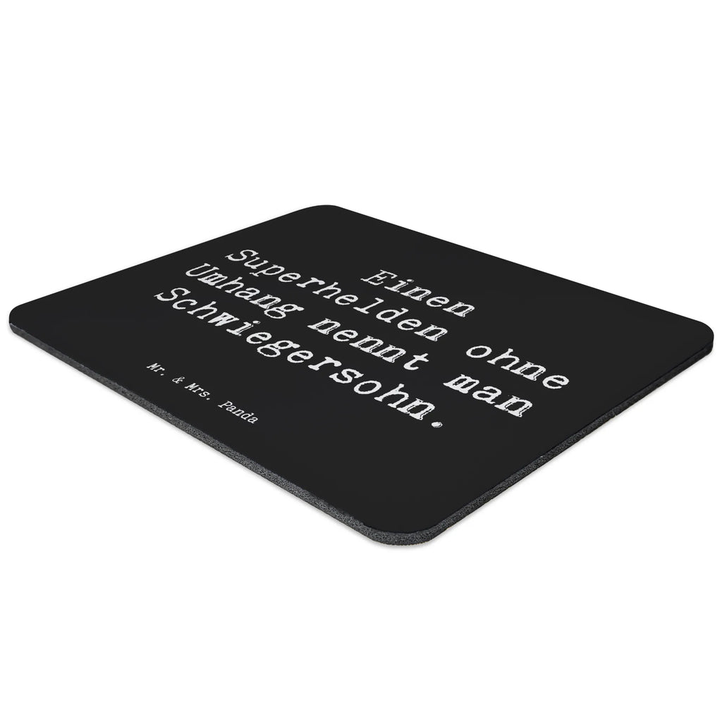 Mouse mat Saying Einen Superhelden ohne Umhang nennt man Schwiegersohn. Mousepad, Computer zubehör, Büroausstattung, PC Zubehör, Arbeitszimmer, Mauspad, Einzigartiges Mauspad, Designer Mauspad, Mausunterlage, Mauspad Büro, Familie, Vatertag, Muttertag, Bruder, Schwester, Mama, Papa, Oma, Opa