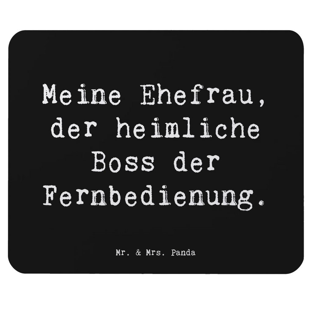 Mouse mat Saying Meine Ehefrau, der heimliche Boss der Fernbedienung. Mauspad, Arbeitszimmer, Einzigartiges Mauspad, Büroausstattung, PC Zubehör, Mausunterlage, Mauspad Büro, Designer Mauspad, Computer zubehör, Mousepad, Familie, Vatertag, Muttertag, Bruder, Schwester, Mama, Papa, Oma, Opa