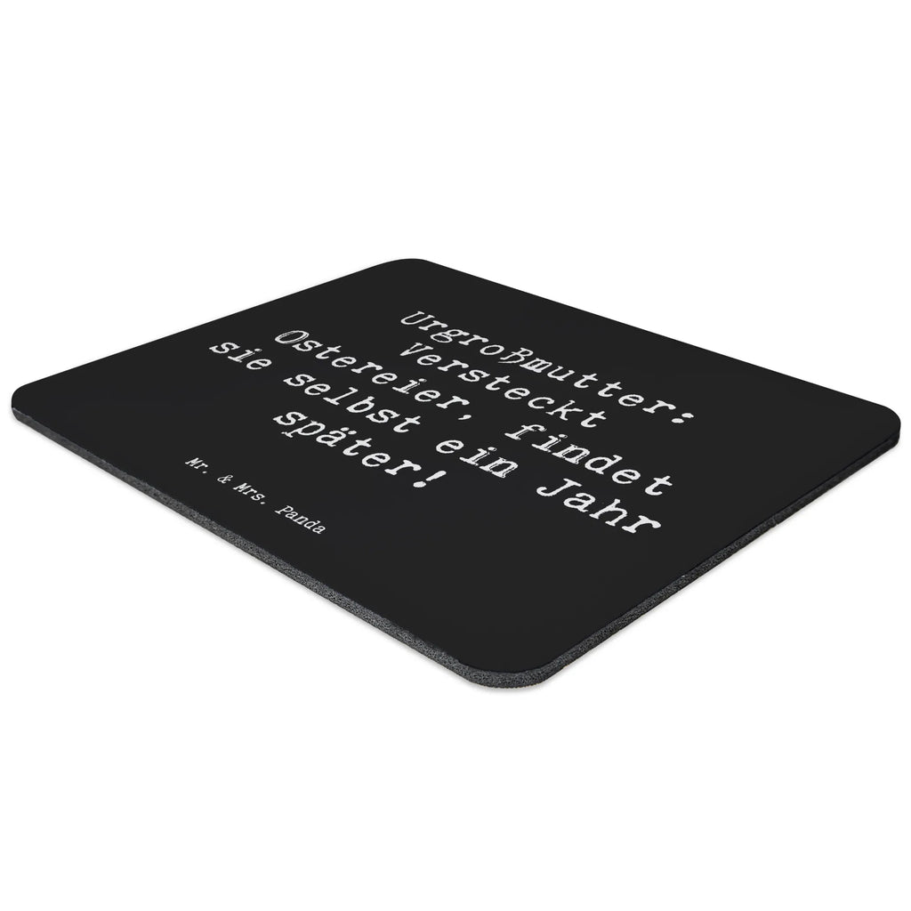 Mouse mat Saying Urgroßmutter: Versteckt Ostereier, findet sie selbst ein Jahr später! Mousepad, Computer zubehör, Büroausstattung, PC Zubehör, Arbeitszimmer, Mauspad, Einzigartiges Mauspad, Designer Mauspad, Mausunterlage, Mauspad Büro, Familie, Vatertag, Muttertag, Bruder, Schwester, Mama, Papa, Oma, Opa