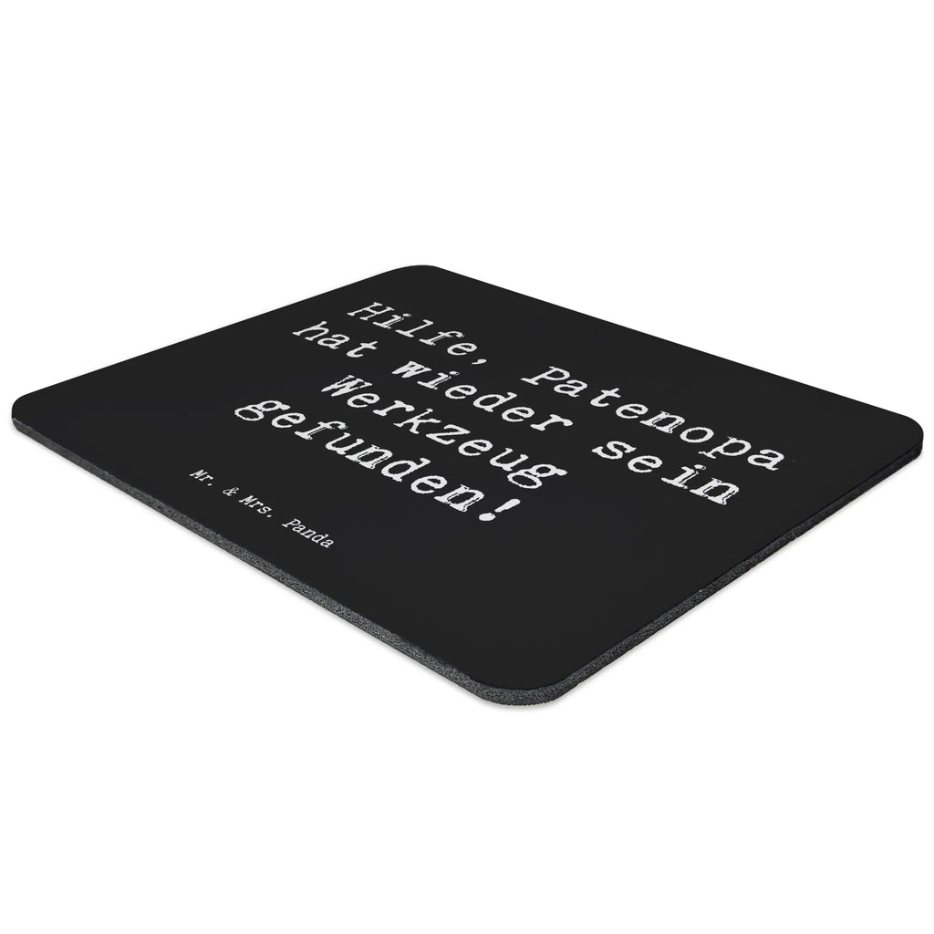 Mouse mat Saying Hilfe, Patenopa hat wieder sein Werkzeug gefunden! Mousepad, Computer zubehör, Büroausstattung, PC Zubehör, Arbeitszimmer, Mauspad, Einzigartiges Mauspad, Designer Mauspad, Mausunterlage, Mauspad Büro, Familie, Vatertag, Muttertag, Bruder, Schwester, Mama, Papa, Oma, Opa