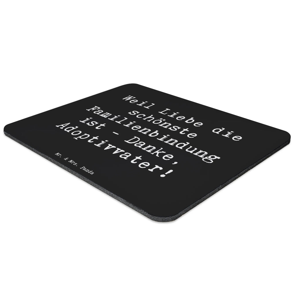 Mouse mat Saying Weil Liebe die schönste Familienbindung ist - Danke, Adoptivvater! Mousepad, Computer zubehör, Büroausstattung, PC Zubehör, Arbeitszimmer, Mauspad, Einzigartiges Mauspad, Designer Mauspad, Mausunterlage, Mauspad Büro, Familie, Vatertag, Muttertag, Bruder, Schwester, Mama, Papa, Oma, Opa