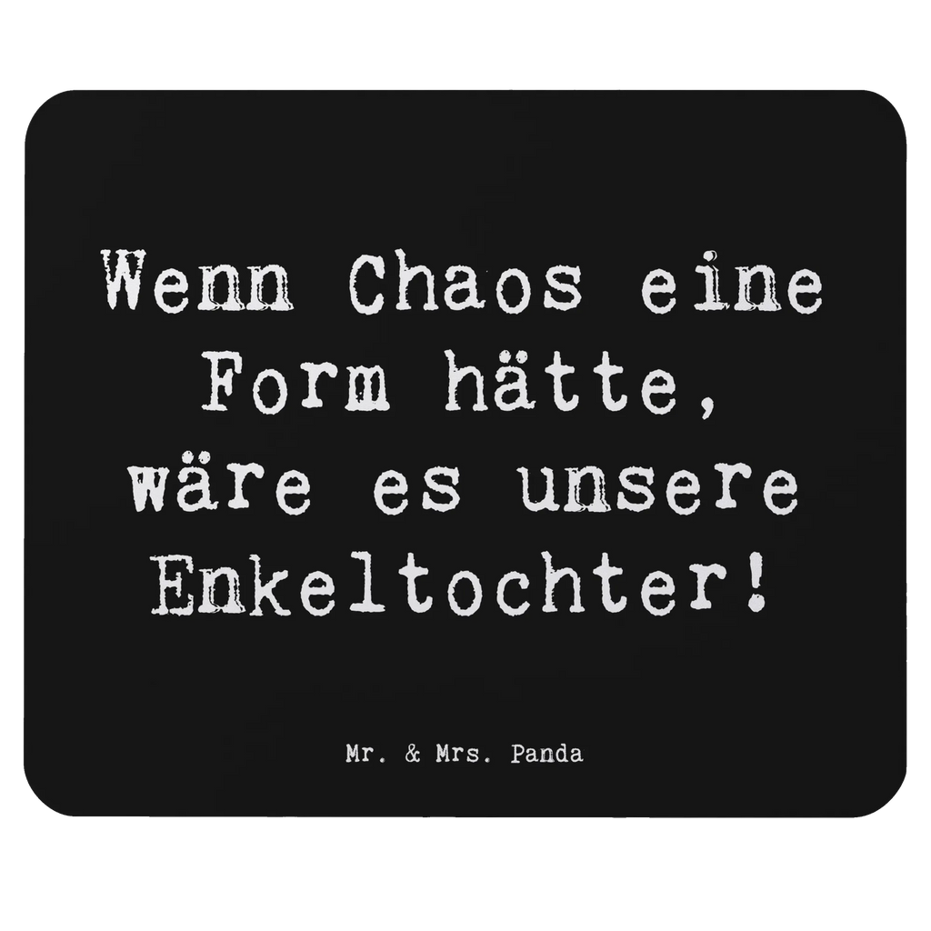 Mouse mat Saying Wenn Chaos eine Form hätte, wäre es unsere Enkeltochter! Arbeitszimmer, PC Zubehör, Mauspad, Computer zubehör, Einzigartiges Mauspad, Mausunterlage, Designer Mauspad, Büroausstattung, Mousepad, Mauspad Büro, Familie, Vatertag, Muttertag, Bruder, Schwester, Mama, Papa, Oma, Opa