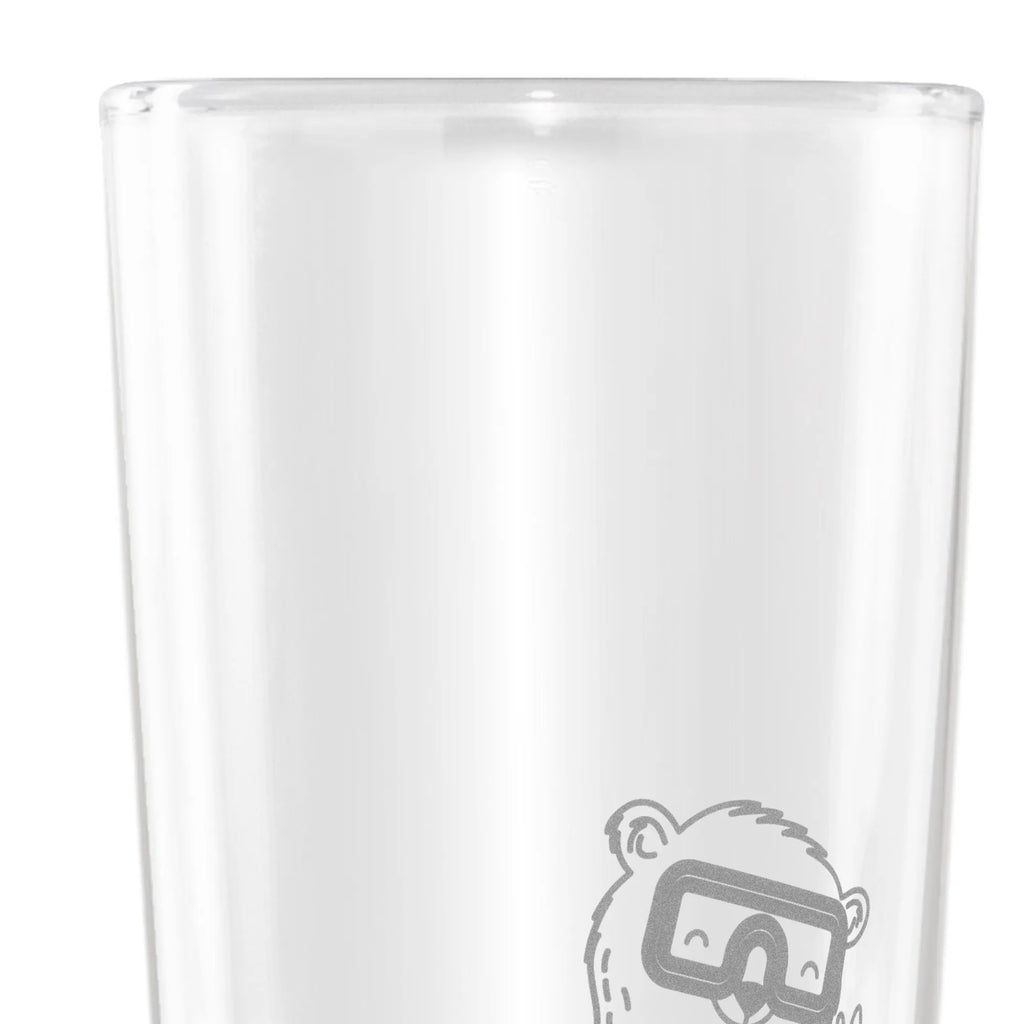 Customizable Wheat Glass bear Dive Gift, sport, hobby, giving, thank you, award, profit, athlete, dive, diving, diving school, snorkeling, Diving