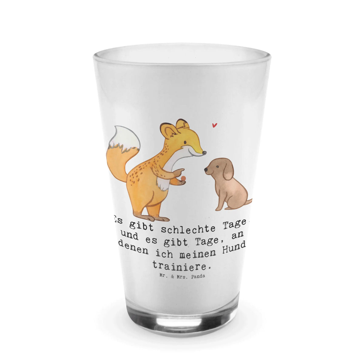Glass Fox dog training Gift, giving, thank you, award, profit, athlete, puppy school, dog education, dog exam, Dog training, dog school