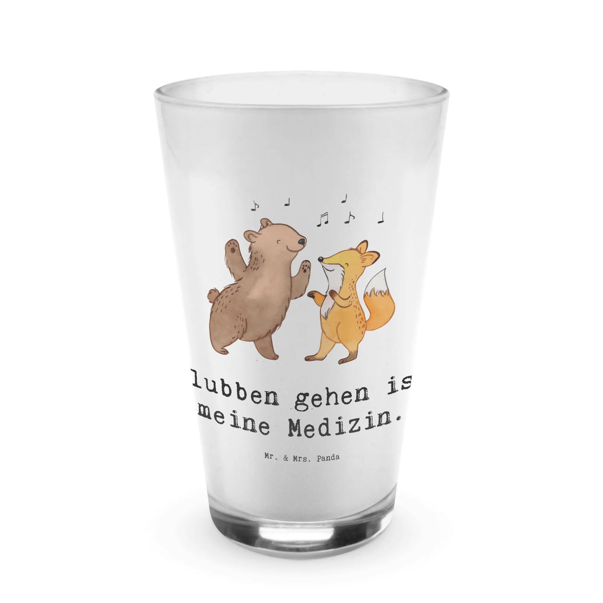 Glass Bear &amp; Fox disco cappuccinoglas, eistee glas, Eiskaffee Glas, Teeglas, Glasbecher, Kaffee Glas, bar glas, Longdrinkglas, Cocktailglas, Glas, Trinkbecher Glas, Limonadenglas, Trinkglas, Latte Macchiato Glas, smoothie glas, Latte Glas, becher glas, eiskaffeeglas, kaffeeglas, cappuccino glas, Cocktail Glas, milchkaffee glas, Wasserglas, Longdrink Glas, Saftglas, Geschenk, Schenken, Sport, Sportart, Hobby, Danke, Dankeschön, Auszeichnung, Gewinn, Sportler, Clubs, Tanzen, Feiern, Clubbing, Disco