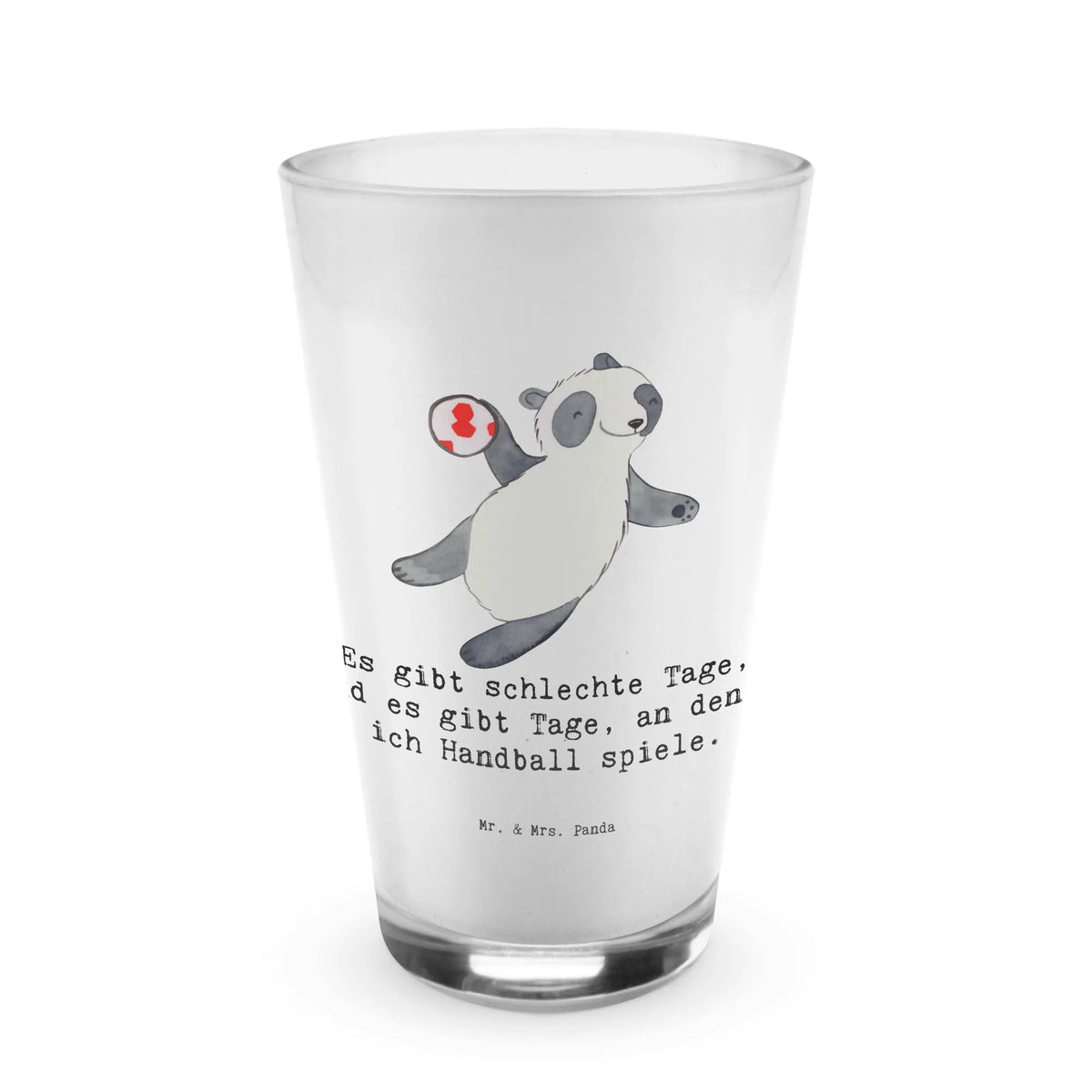 Glas Panda Handball spielen Limonadenglas, Glas, bar glas, Trinkbecher Glas, Longdrinkglas, eiskaffeeglas, Longdrink Glas, Latte Macchiato Glas, Glasbecher, Cocktailglas, Wasserglas, eistee glas, Eiskaffee Glas, smoothie glas, Cocktail Glas, kaffeeglas, milchkaffee glas, becher glas, Latte Glas, cappuccinoglas, Saftglas, Teeglas, cappuccino glas, Trinkglas, Kaffee Glas, Geschenk, Schenken, Sport, Sportart, Hobby, Danke, Dankeschön, Auszeichnung, Gewinn, Sportler, Handball Turnier, Handball spielen, Handball Verein, Handball Club