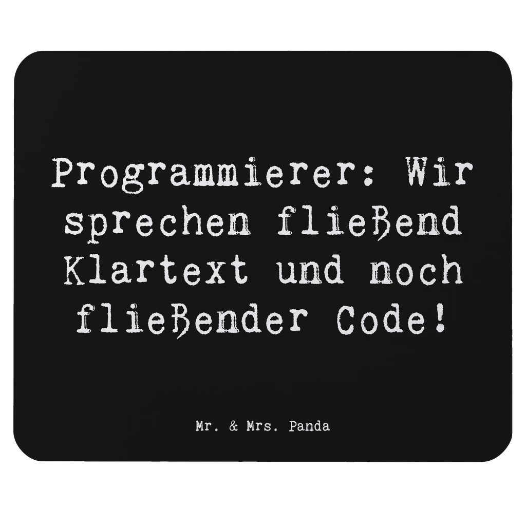 Mouse mat Saying Programmierer: Wir sprechen fließend Klartext und noch fließender Code! Büroausstattung, Mauspad, Computer zubehör, PC Zubehör, Arbeitszimmer, Einzigartiges Mauspad, Designer Mauspad, Mousepad, Mauspad Büro, Mausunterlage, Beruf, Ausbildung, Jubiläum, Abschied, Rente, Kollege, Kollegin, Geschenk, Schenken, Arbeitskollege, Mitarbeiter, Firma, Danke, Dankeschön