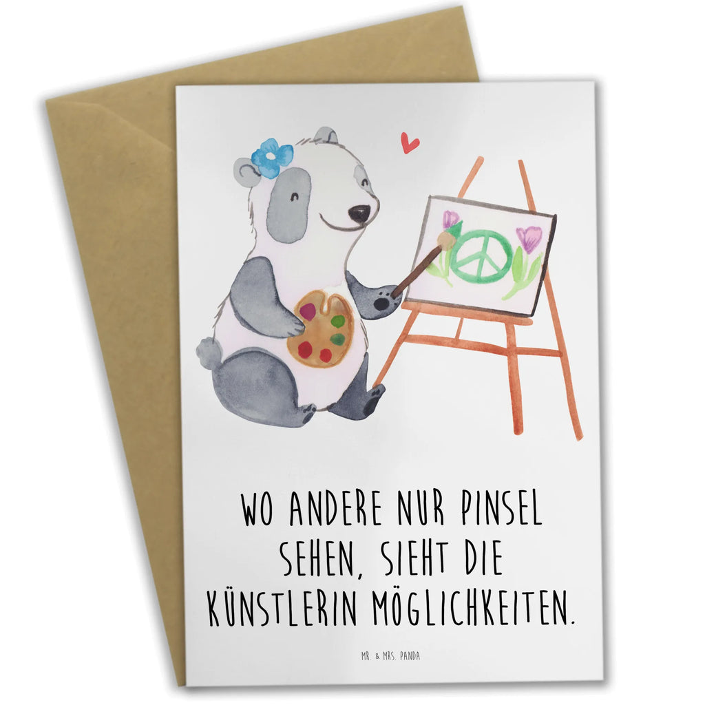 Greetings card Wo andere nur Pinsel sehen, sieht die Künstlerin Möglichkeiten. kommunionskarte, spruchkarte, weihnachtskarten, neujahrskarte, hochzeitskarten, Grußkarte, einladungskarten, doppelkarte, osterkarte, Grußkarten, dankeskarten, Motivkarte, Klappkarte, firmungskarte, osterkarten, glückwunschkarten, valentinstagskarte, Glückwunschkarte, genesungskarte, Beileidskarte, abiturkarte, jubiläumskarte, babykarte, faltkarte, vatertagskarte, Geschenk, Schenken, Jubiläum, Danke, Dankeschön, Beruf, Ausbildung, Abschied, Rente, Kollege, Kollegin, Arbeitskollege, Mitarbeiter, Firma
