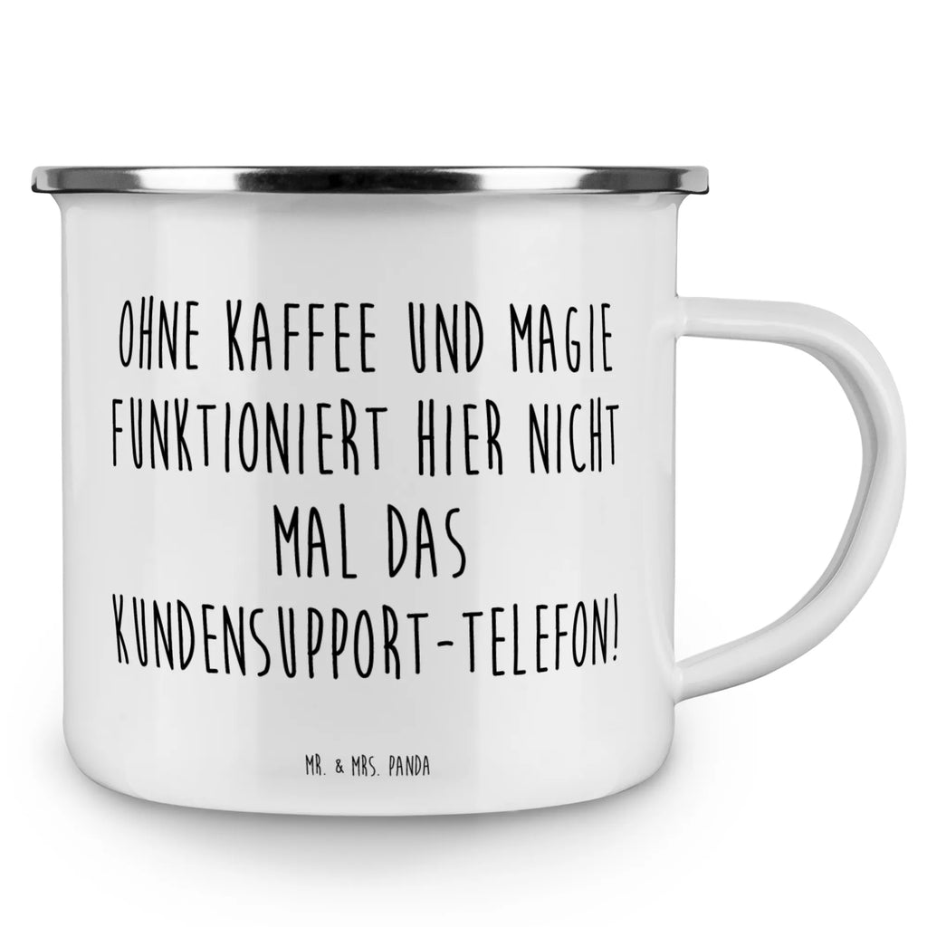 Enamel camping mug Saying Ohne Kaffee und Magie funktioniert hier nicht mal das Kundensupport-Telefon! Emaille Tasse, Campingbecher, Metalltasse, Emailletasse, Trinkbecher, Metalltasse für Camping, Campingtassen, Outdoor Tasse, Emaille Tassen, Emaille Tasse Camping, Blechtasse Outdoor, Emaille Becher, Emaille Trinkbecher, Blechtassen, Camping Becher, Metall Tasse, Camping Tasse Metall, Camping Becher Edelstahl, Emaille Campingbecher, Tasse Camping, Kaffee Blechtasse, Emaille Becher Camping, Camping Tassen, Outdoor Becher, Tasse Emaille, Edelstahl Trinkbecher, Campingtasse, Camping Tasse Emaille, Blechtasse, Camping Tassen Emaille, Beruf, Ausbildung, Jubiläum, Abschied, Rente, Kollege, Kollegin, Geschenk, Schenken, Arbeitskollege, Mitarbeiter, Firma, Danke, Dankeschön