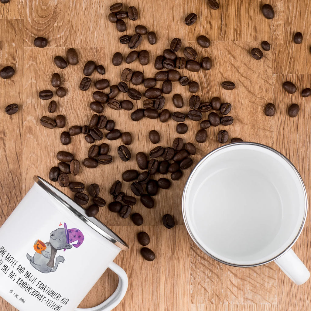 Camping Emaille Tasse Kundensupport Magie reisetasse, Teetasse, Kaffeetasse, Becher, Reisebecher, blechbecher, Trinkbecher, Pott, Emailletasse, Teebecher, wandertasse, Metalltasse, Campingtasse, Campingbecher, Kaffeebecher, Tasse, Blechtasse, Emaille Tasse, Emaille Becher, emaillebecher, wanderbecher, Tasse Emaille, metallbecher, becher emaille, Geschenk, Schenken, Jubiläum, Danke, Dankeschön, Beruf, Ausbildung, Abschied, Rente, Kollege, Kollegin, Arbeitskollege, Mitarbeiter, Firma