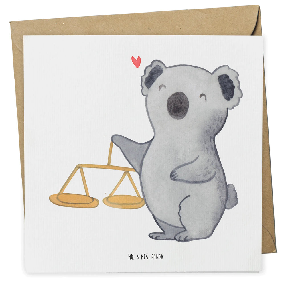 Deluxe Card Scale Astrology Grußkarte, Karte, Hochwertige Klappkarte, Geburtstagskarte, Glückwunschkarte, Einladungskarte, Hochwertige Grußkarte, Klappkarte, Hochzeitskarte, Tierkreiszeichen, Sternzeichen, Horoskop, Astrologie, Aszendent, Waage, Geschenk zum Geburtstag, Geschenk, Geburtstagsgeschenk