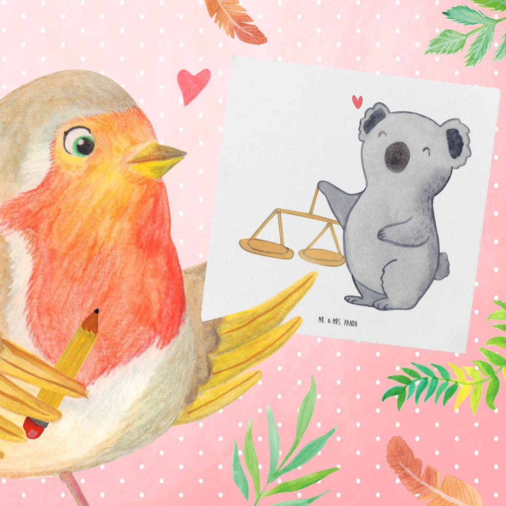 Deluxe Card Scale Astrology Grußkarte, Karte, Hochwertige Klappkarte, Geburtstagskarte, Glückwunschkarte, Einladungskarte, Hochwertige Grußkarte, Klappkarte, Hochzeitskarte, Tierkreiszeichen, Sternzeichen, Horoskop, Astrologie, Aszendent, Waage, Geschenk zum Geburtstag, Geschenk, Geburtstagsgeschenk